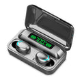 Bluetooth 5.0 TWS In-Ear Earbuds | NFC | Multi-Point | Battery Display | 1200mAh Case | 220hr Total | Touch Control | Black & White – product image 1 | Fidmat24 Tech Market