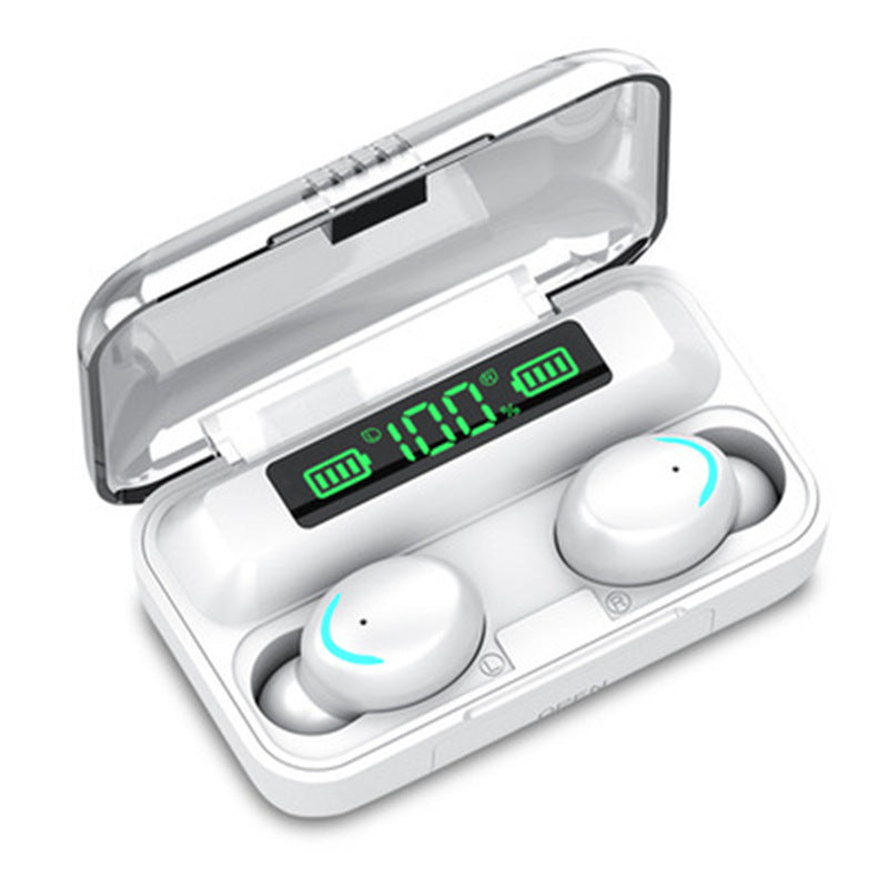 Bluetooth 5.0 TWS In-Ear Earbuds | NFC | Multi-Point | Battery Display | 1200mAh Case | 220hr Total | Touch Control | Black & White – product image 2 | Fidmat24 Tech Market