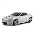 Car-Shaped Wireless Mouse - 1600 DPI, 2.4GHz, 10m Range | Silver & Grey