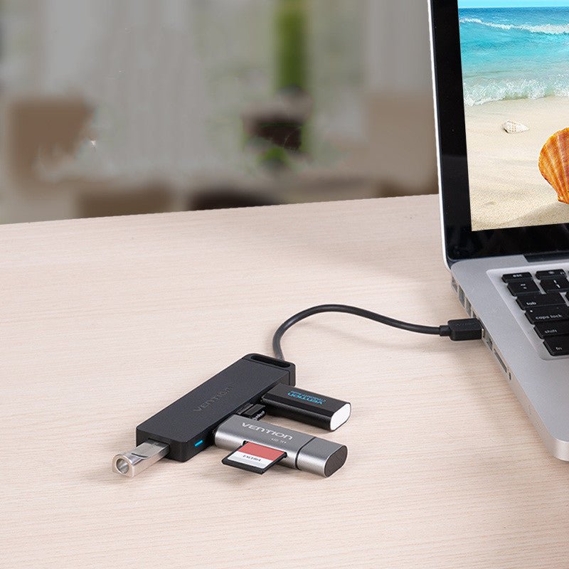 4-Port USB 2.0 Hub with Micro USB Power Port - 0.5m Cable