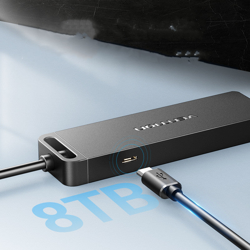 4-Port USB 2.0 Hub with Micro USB Power Port - 0.5m Cable