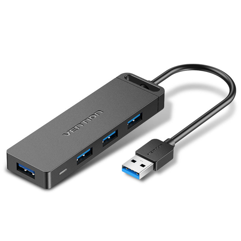 4-Port USB 2.0 Hub with Micro USB Power Port - 0.5m Cable