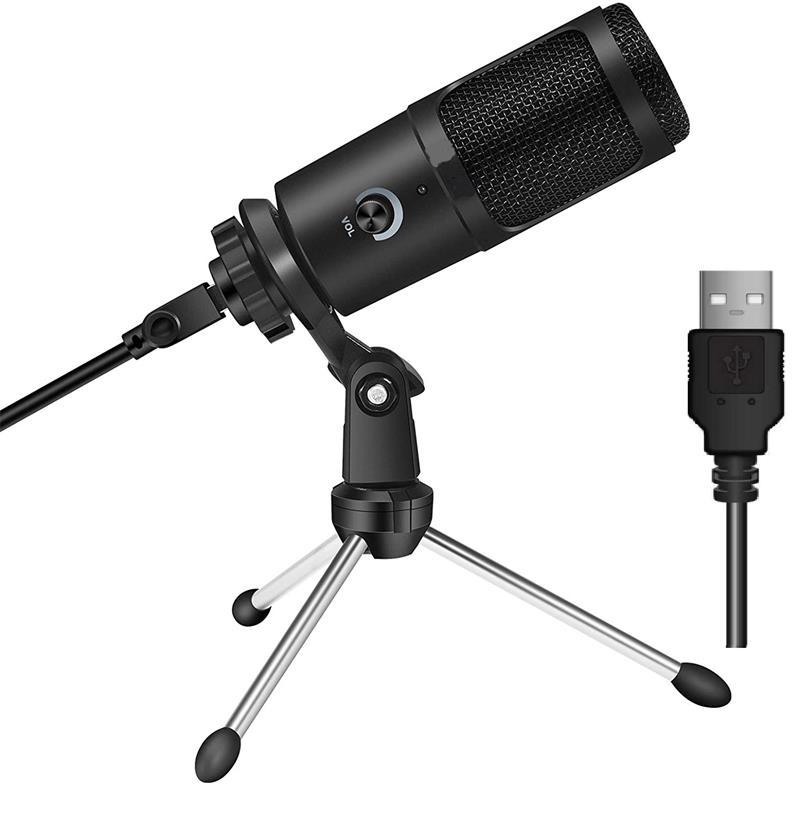 compatible-with-apple-live-recording-microphone-desktop-tripod-set