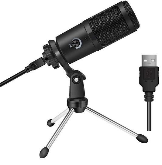 compatible-with-apple-live-recording-microphone-desktop-tripod-set
