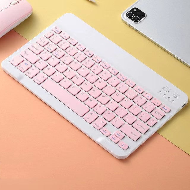 compatible-with-apple-color-macaron-ultra-thin-wireless-keyboard-and-mouse