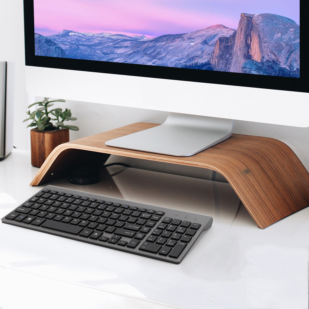 Ultra-Thin Wireless USB Mini Silent Keyboard – product image 5 | Fidmat24 Tech Market