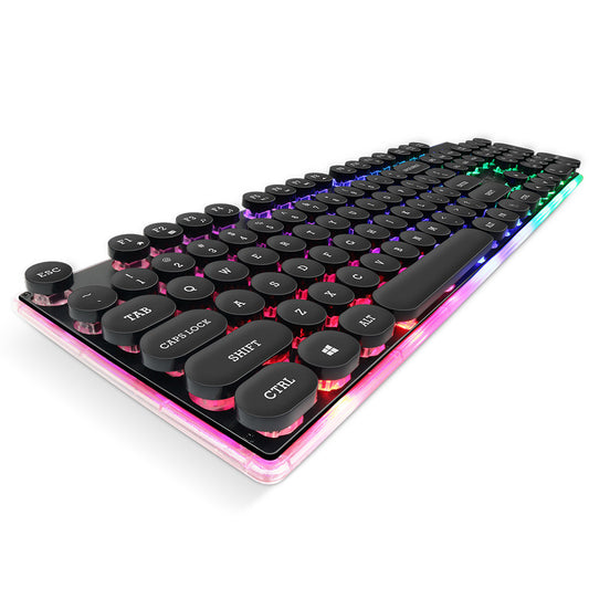 desktop-manipulator-feel-floating-round-cap-gaming-luminous-gaming-keyboard