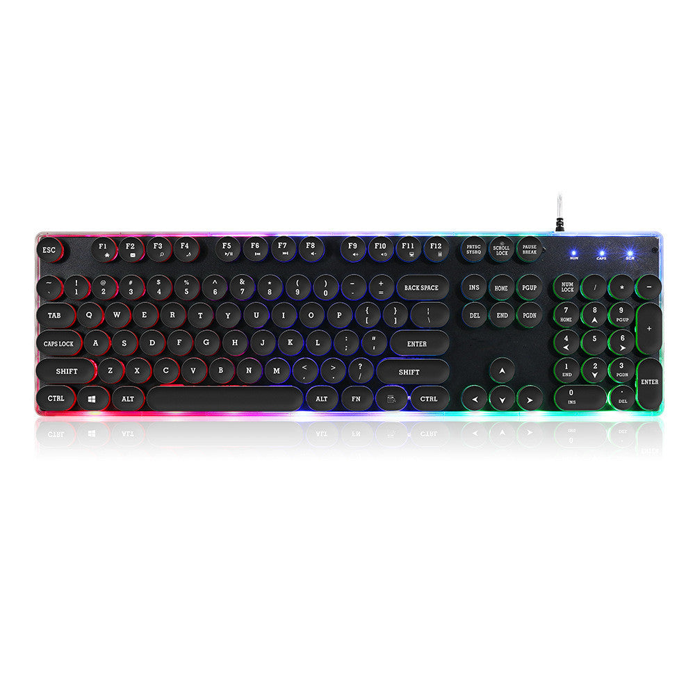 desktop-manipulator-feel-floating-round-cap-gaming-luminous-gaming-keyboard