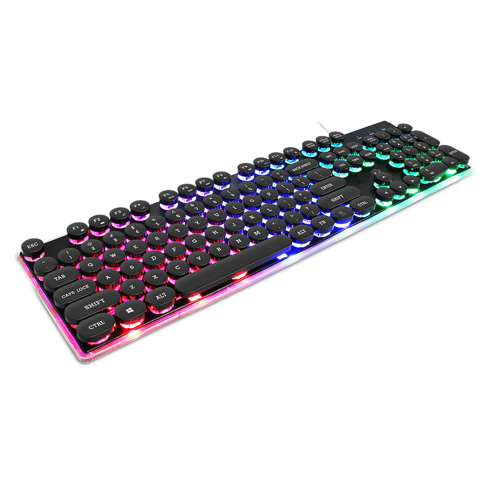 desktop-manipulator-feel-floating-round-cap-gaming-luminous-gaming-keyboard