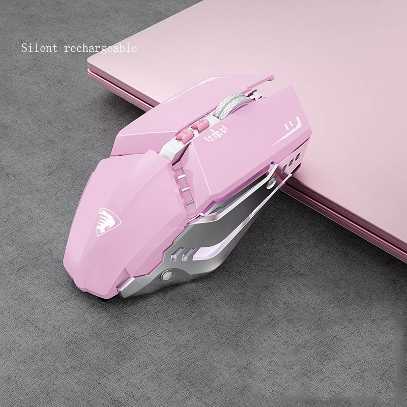 Silent Rechargeable Wireless Mouse - 1600 DPI, 7 Buttons | 2.4GHz or Dual-Mode Bluetooth | 13 Styles