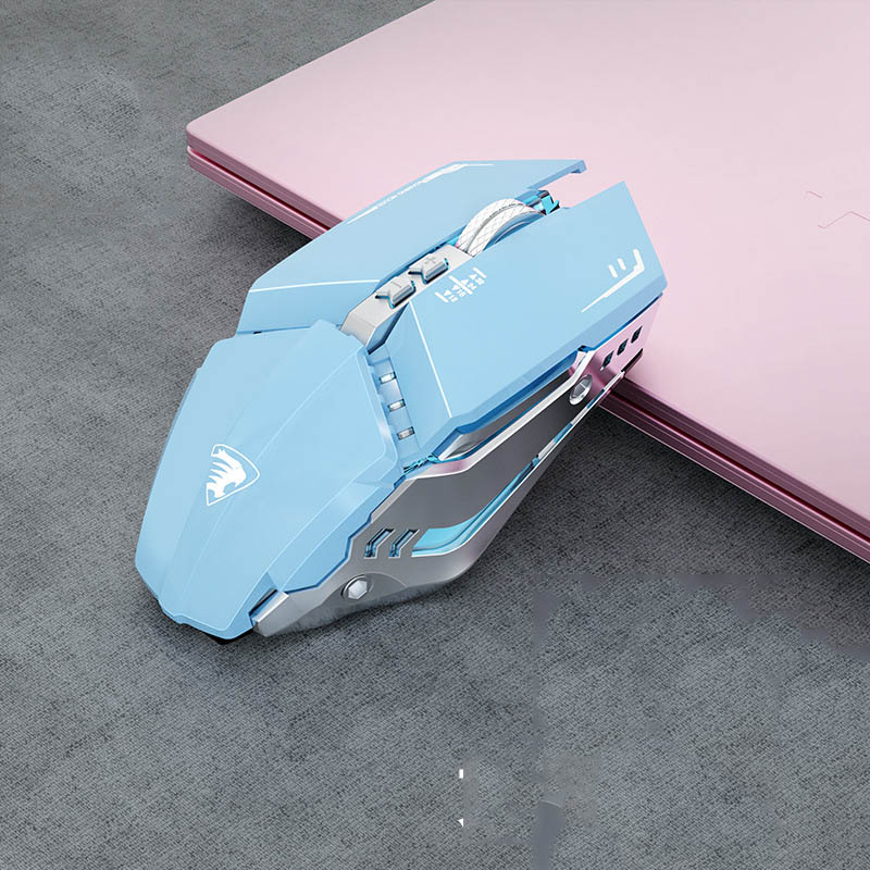 Silent Rechargeable Wireless Mouse - 1600 DPI, 7 Buttons | 2.4GHz or Dual-Mode Bluetooth | 13 Styles