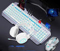 Wireless Gaming Keyboard, Mouse & Headset 3-Piece Combo Set | RGB Backlit | 18 Styles