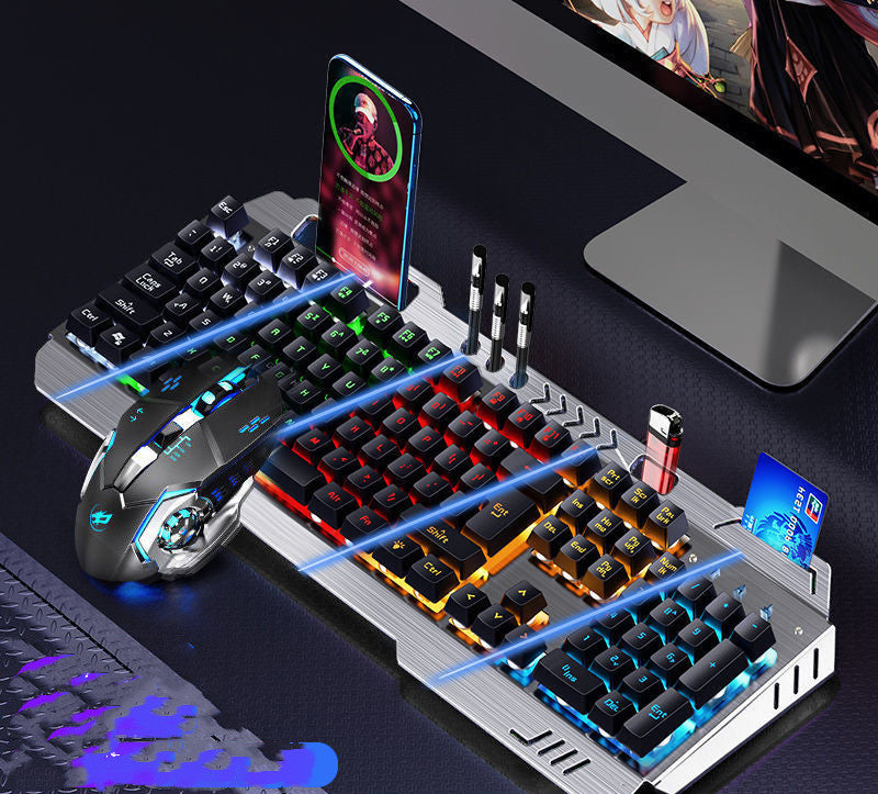 Wireless Gaming Keyboard, Mouse & Headset 3-Piece Combo Set | RGB Backlit | 18 Styles