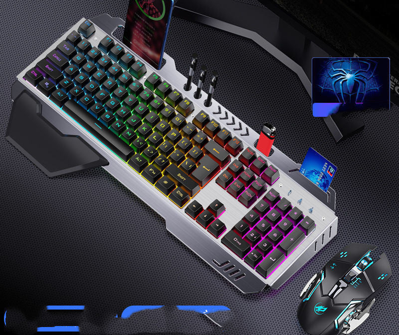 Wireless Gaming Keyboard, Mouse & Headset 3-Piece Combo Set | RGB Backlit | 18 Styles