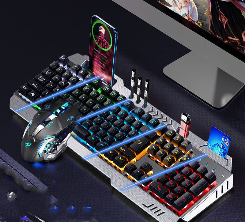 Wireless Gaming Keyboard, Mouse & Headset 3-Piece Combo Set | RGB Backlit | 18 Styles