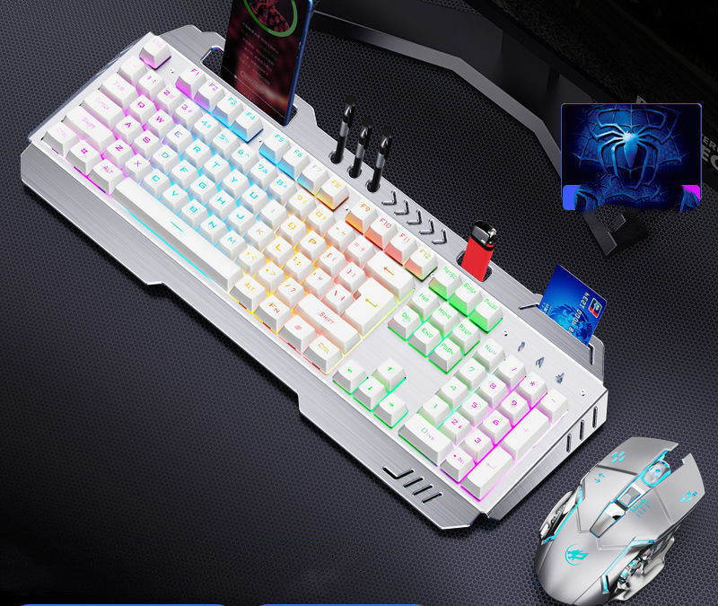 Wireless Gaming Keyboard, Mouse & Headset 3-Piece Combo Set | RGB Backlit | 18 Styles