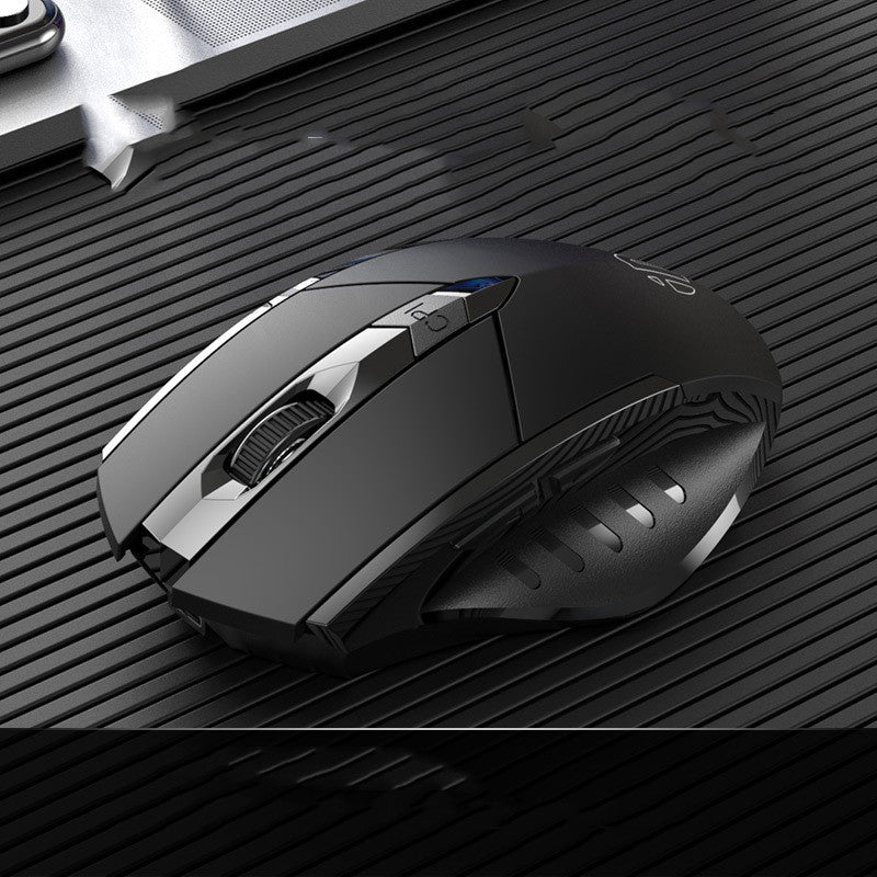 Silent Wireless Charging Mouse - Four-Way Scroll, Ergonomic | Standard & Tri-Mode Bluetooth Versions