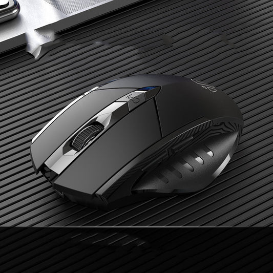 Silent Wireless Charging Mouse - Four-Way Scroll, Ergonomic | Standard & Tri-Mode Bluetooth Versions