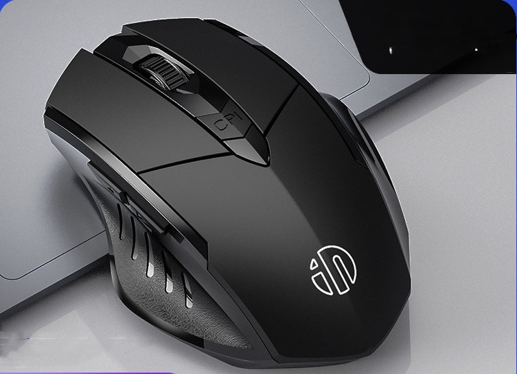 Silent Wireless Charging Mouse - Four-Way Scroll, Ergonomic | Standard & Tri-Mode Bluetooth Versions