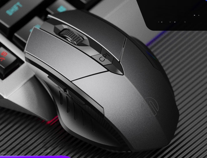 Silent Wireless Charging Mouse - Four-Way Scroll, Ergonomic | Standard & Tri-Mode Bluetooth Versions