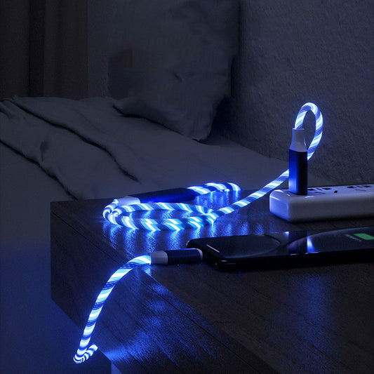 3-in-1-micro-usb-type-c-cable-led-flowing-light-type-c-chager-cable-mobile-phone-charging-wire