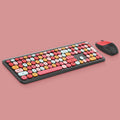 Wireless Office Punk Keyboard & Mouse Set – product image 2 | Fidmat24 Tech Market