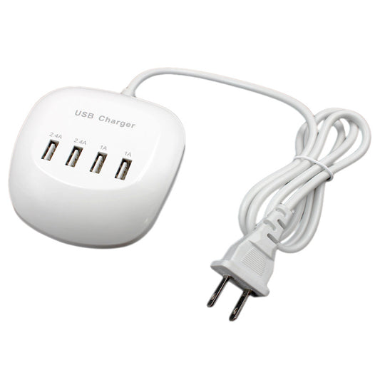 Multi-Port USB Wall Charger - 2.4A Fast Charging for Phones & Tablets