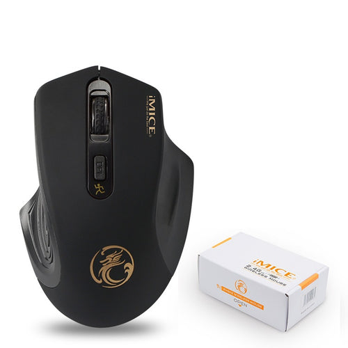 2.4GHz Wireless Gaming Mouse - Silent or Standard Click, 1600 DPI, 4-Gear, Four-Way Scroll | 4 Colours