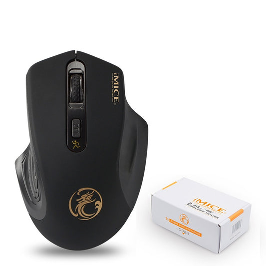 2.4GHz Wireless Gaming Mouse - Silent or Standard Click, 1600 DPI, 4-Gear, Four-Way Scroll | 4 Colours