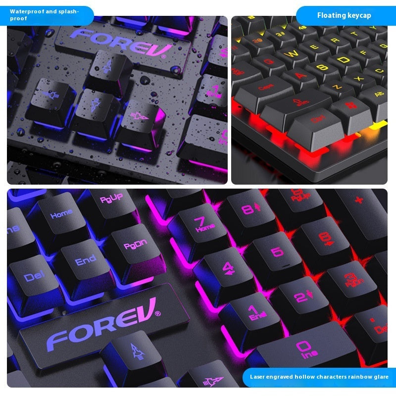 Wired Luminous Keyboard for Desktop & Notebook Computers – product image 4 | Fidmat24 Tech Market