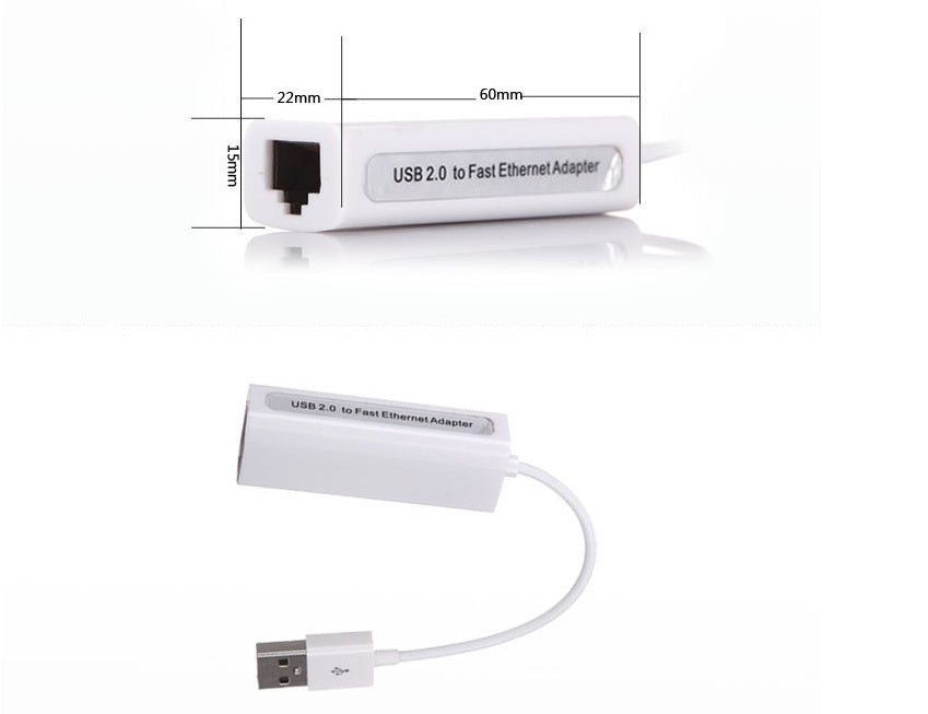 USB to Ethernet Adapter - Add Wired Network to Any Computer