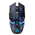Silver Eagle A7 Wireless Gaming Mouse - 2.4GHz Rechargeable RGB Mouse