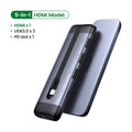 5-in-1 USB-C Docking Station - HDMI, VGA, USB 3.0, Ethernet, PD Charging