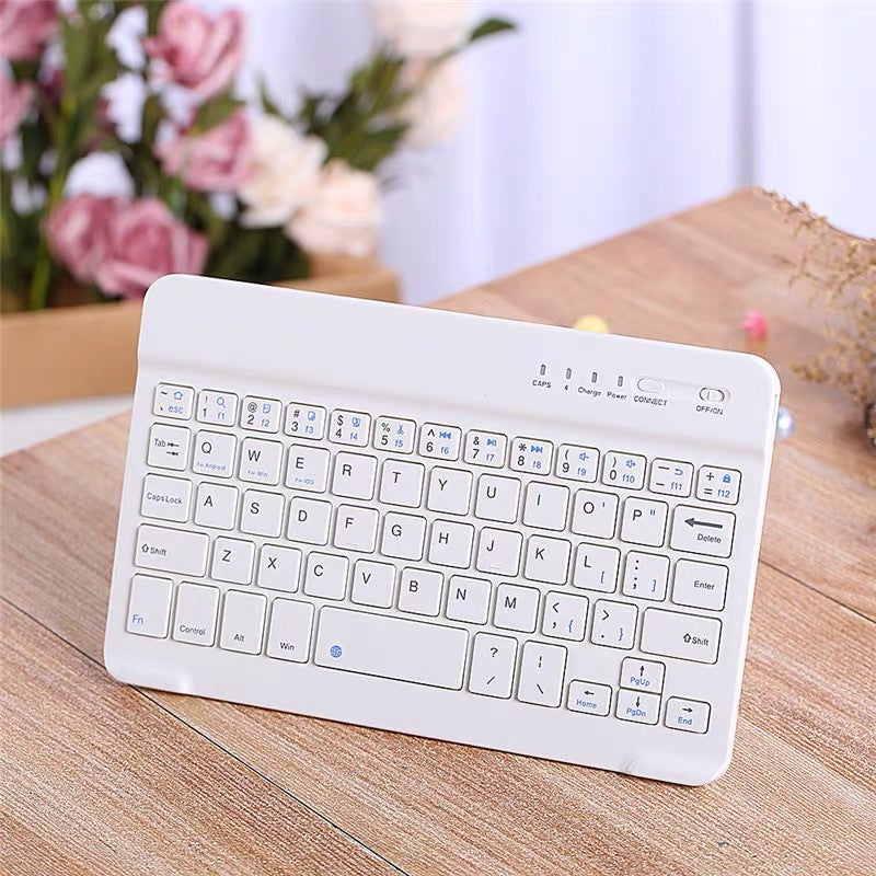 Bluetooth Mini Keyboard - Ultra-Thin Wireless Keyboard for Laptop, Tablet & TV Box