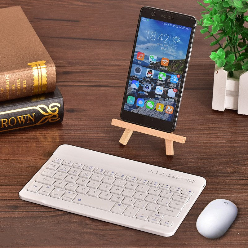 Mini Bluetooth 3.0 Wireless Keyboard - 44hr Battery, 30-Day Standby | 7", 9" & 10"