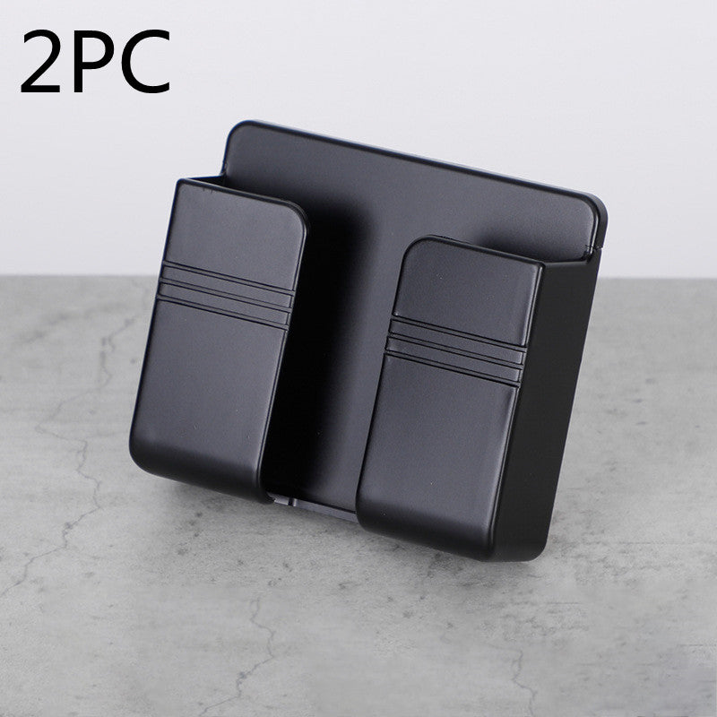 mobile-phone-charging-storage-rack-punch-free-sticky-storage-box