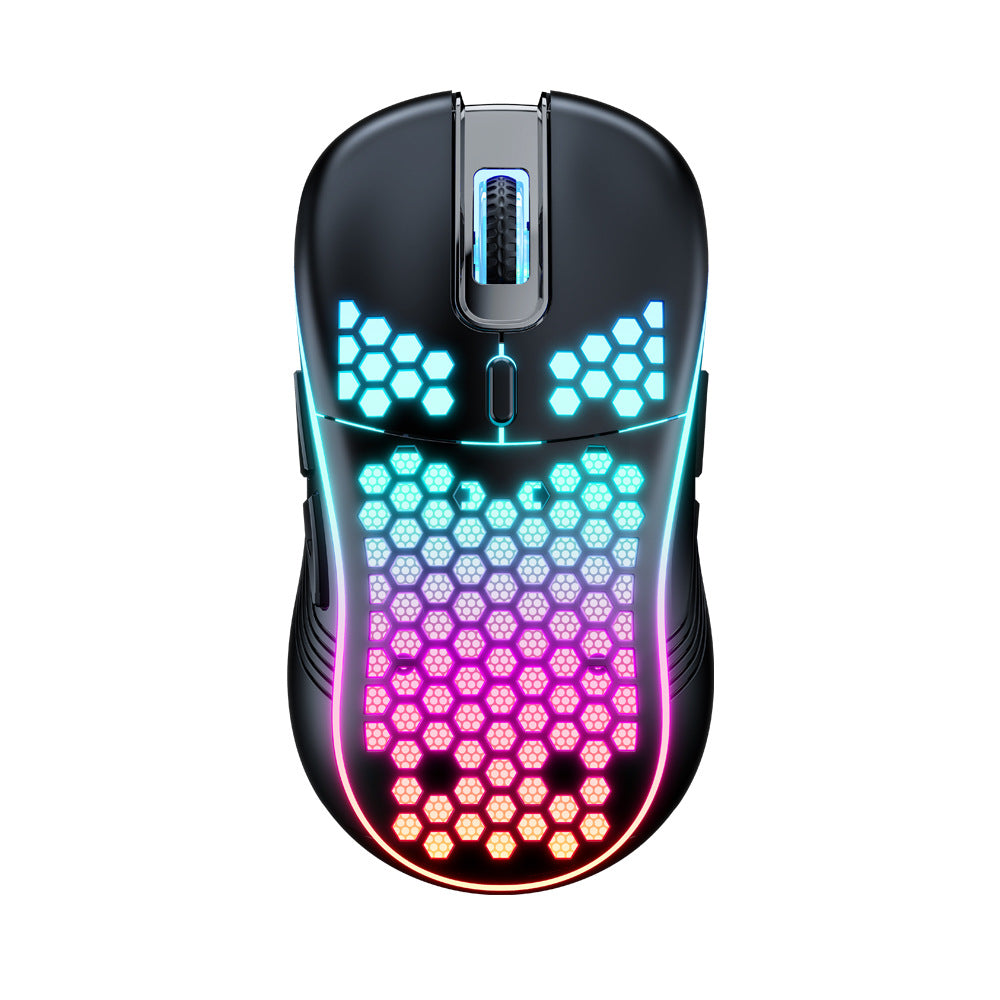 sa-1-dual-mode-honeycomb-shell-rgb-wireless-bluetooth-computer-gaming-mouse