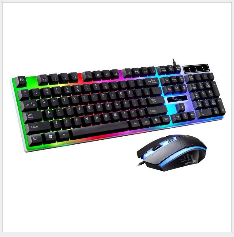 G21 Wired Gaming Keyboard & Mouse Set with Suspended Lighting – product image 1 | Fidmat24 Tech Market