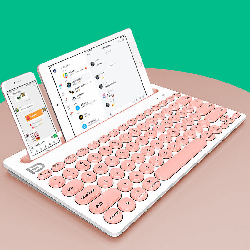 Bluetooth Wireless Keyboard for Quiet, Comfortable Everyday Typing – product image 1 | Fidmat24 Tech Market
