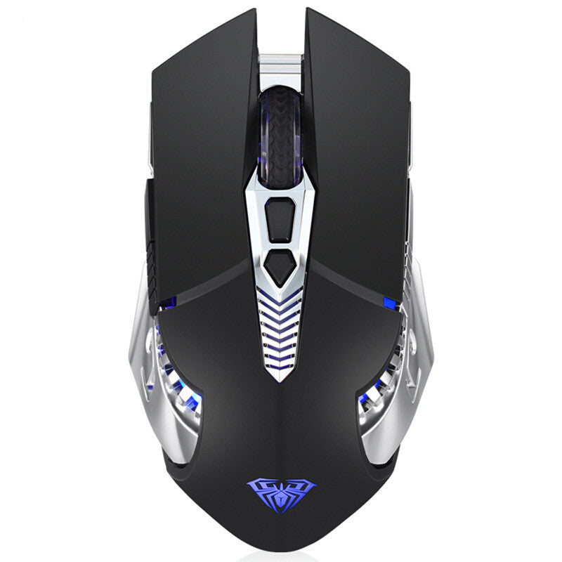 Silent Tri-Mode Wireless E-Sports Mouse - Bluetooth 5.0/3.0 & 2.4GHz, 800mAh | Use While Charging