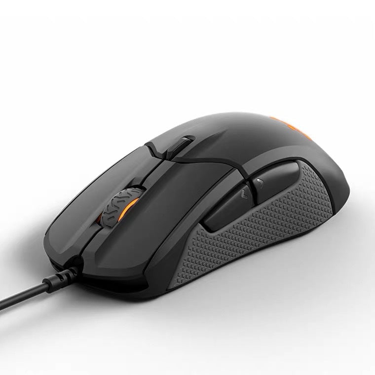 Wired Gaming Mouse - 12000 DPI, 6-Gear, 6 Buttons, Ergonomic, 2m Cable | Black