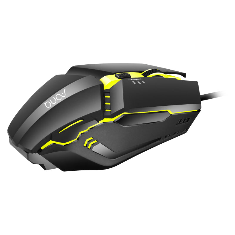 M3 Wired Optical Mouse - 800/1200/1600 DPI, 37 IPS Tracking, 102G Acceleration | USB | Black