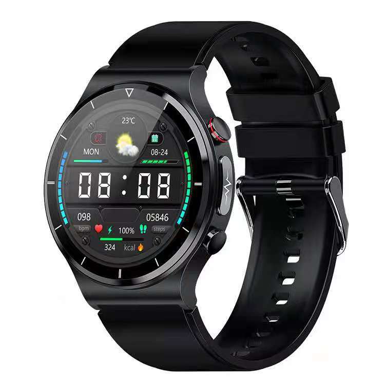 Smart Watch – 1.32" Wireless Charging, Metal Case & Premium Strap Options – Vinyl