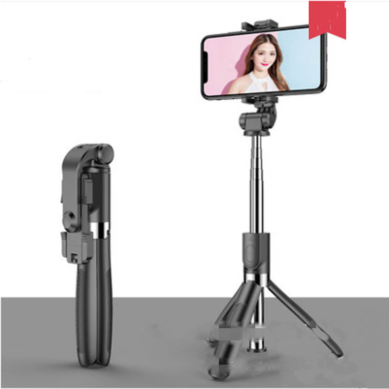 compatible-with-apple-tripod-selfie-stick-mobile-universal-live-triangle-bracket-one-bluetooth-selfie-artifact