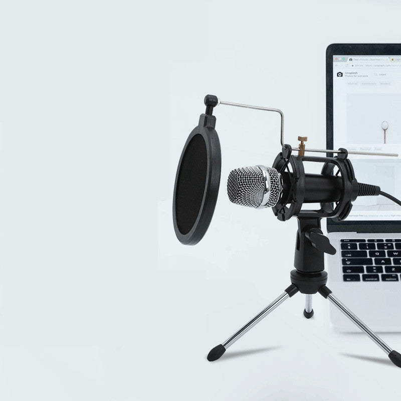 mini-mobile-computer-live-broadcast-with-stand-microphone-aluminum