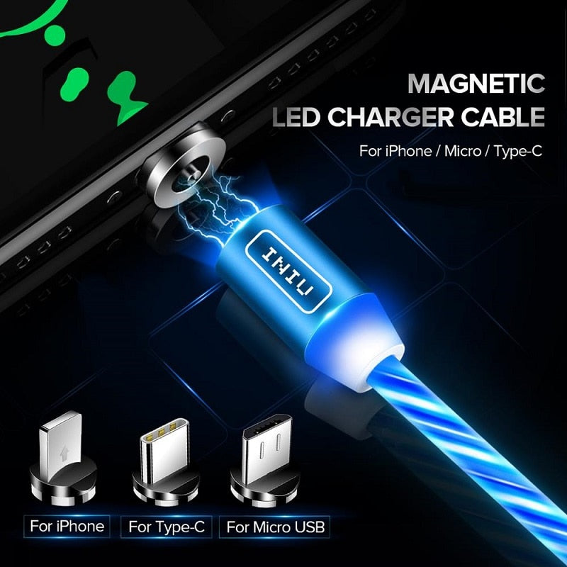 compatible-with-apple-led-magnetic-usb-phone-cable-micro-type-c-charger-fast-charging-magnet-charge-cord