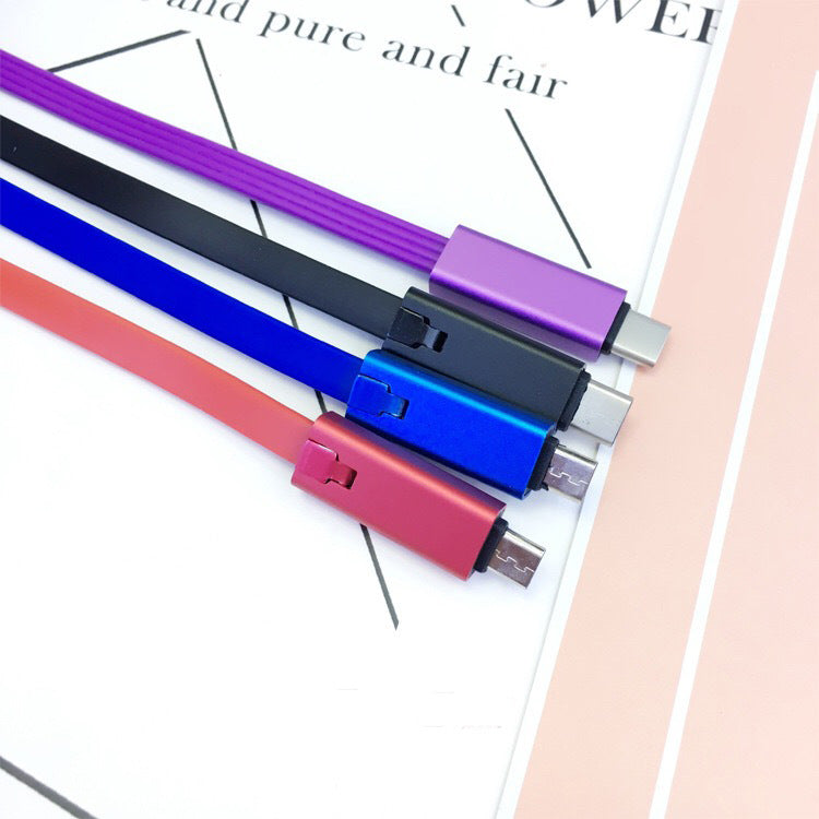 Durable USB Charging Cable 1.5m - Premium TPE & Aluminum Construction