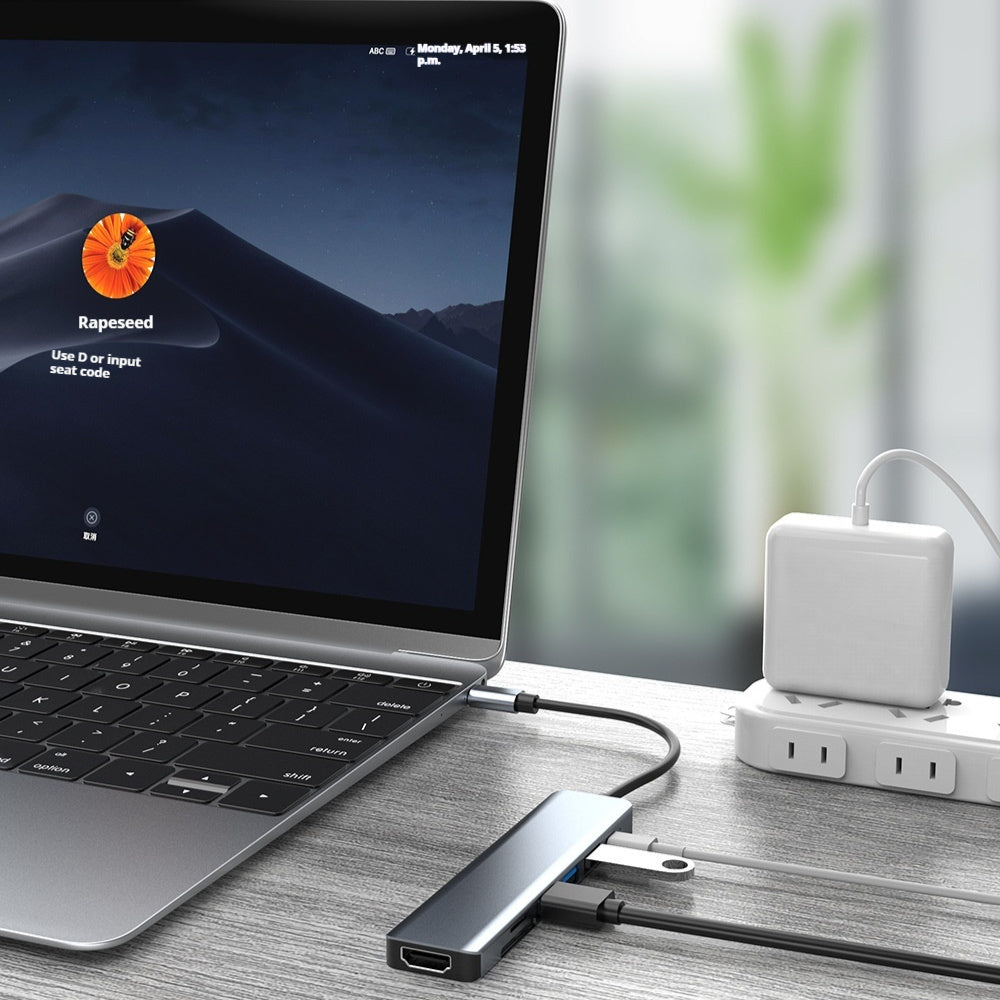 USB-C Docking Station Hub - Multi-Port Expansion for Laptops