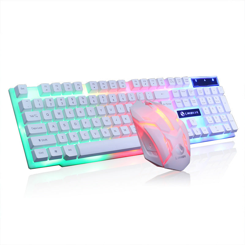 GTX300 Wired Backlit Gaming Keyboard - 104 Keys, USB | Black, Black & White, Black & Orange, White