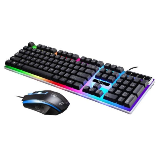 G21 Wired Gaming Keyboard & Mouse Set with Suspended Lighting – product image 2 | Fidmat24 Tech Market
